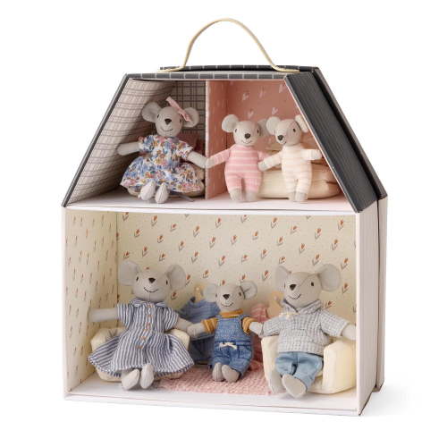 Member's Mark Tiny Plush Animal Family House - Mouse