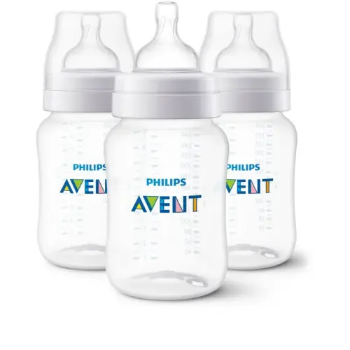 Avent Anti-Colic Baby Bottles 260ML - 3 Pack | Baby Bunting AU