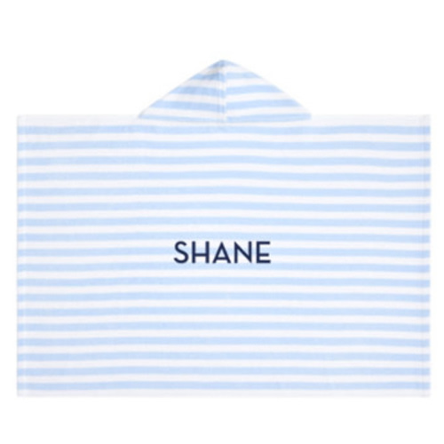 Mini Stripe Beach Hooded Towel UPF 50+ | Pottery Barn Kids