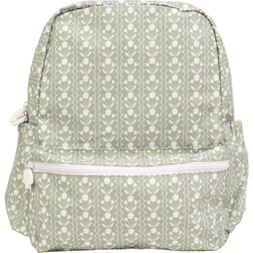 The Small Backpack, Sage Floral - Apple of My Isla | Maisonette