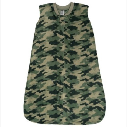 Hudson Baby Infant Boys Fleece Sleeping Bag, Sack, Blanket, Camo, 0-6 Months