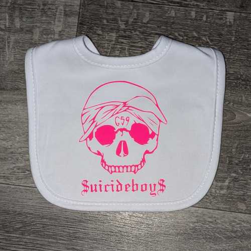 SuicideBoys baby bib