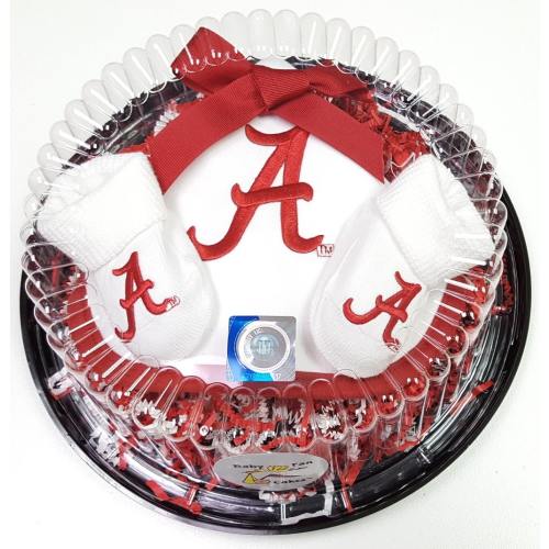 Future Tailgater Alabama Crimson Tide Baby Piece of Cake Gift Set