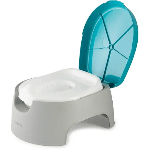 Summer Infant 3-in-1 Train with Me Potty, Grey