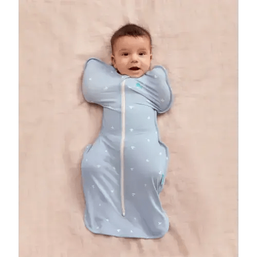 Swaddle Up™ 1.0 TOG Viscose from Bamboo Mist Blue Boats