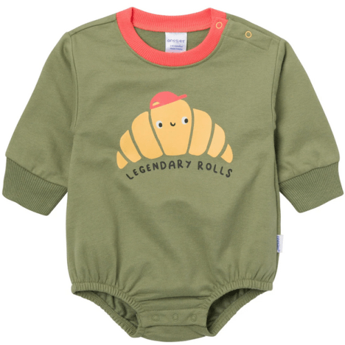 Baby Boys Legendary Rolls Sweatshirt Bubble Romper – Gerber Childrenswear