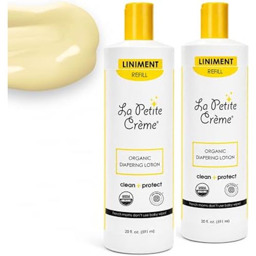 La Petite Creme Premium Diapering Lotion, Liniment Diaper Rash Cream, 40 oz