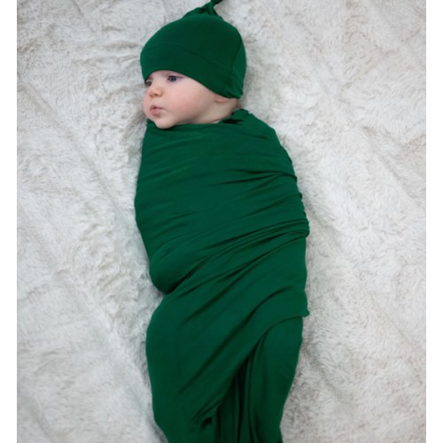 Baby Swaddle Set: Emerald – Lila