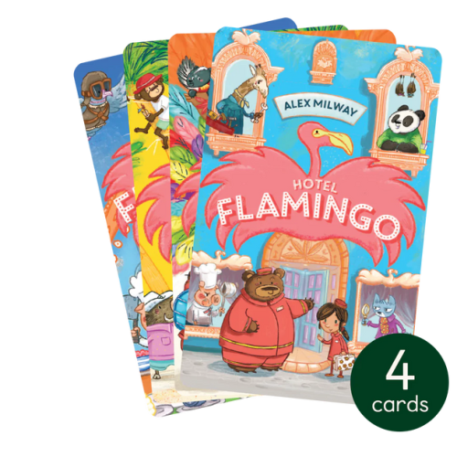 The Hotel Flamingo Collection - Audiobook Card for Yoto Player