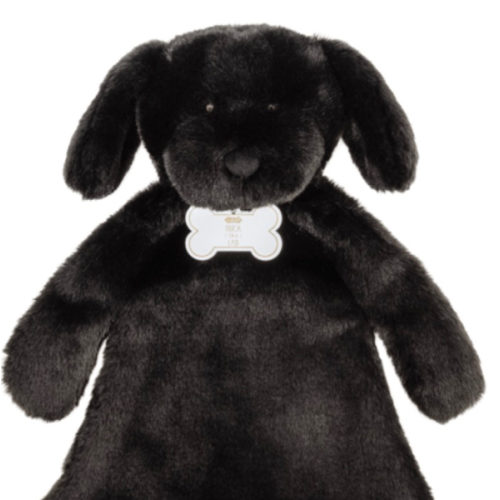 Black Lab Plush Woobie