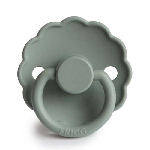 FRIGG Round Pacifier - Daisy Silicone Size 1 - Lily Pad