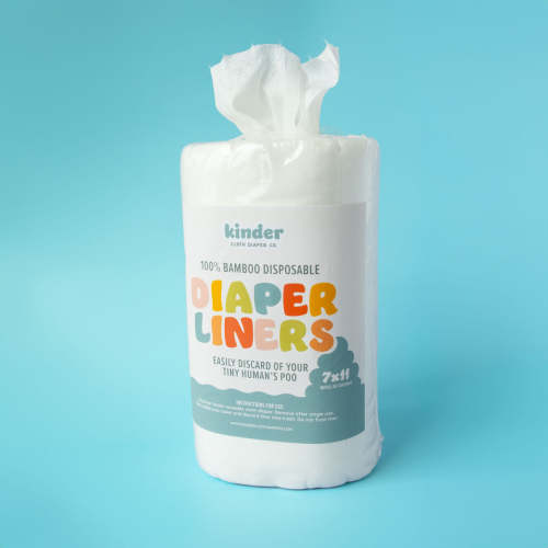 Disposable Bamboo Diaper Liners (Roll of 100)