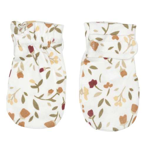 Bamboo scratch mittens - Floral