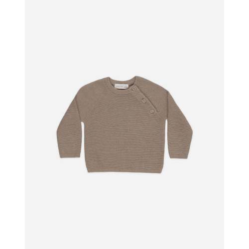 Bailey Knit Sweater || Heathered Mocha – Quincy Mae