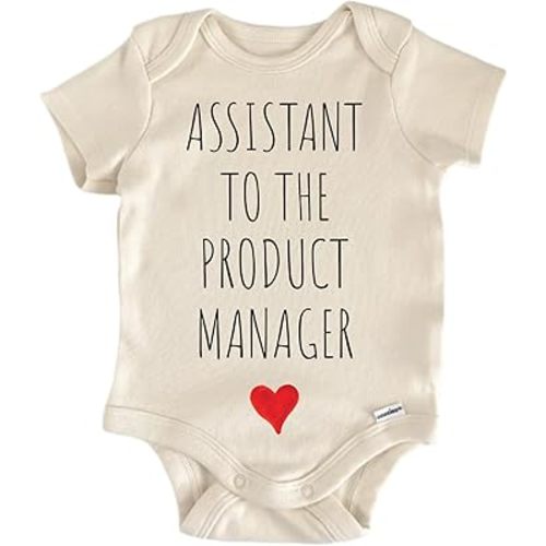 Assistant To The Product Manager - Baby Boy Girl Clothes Bodysuit Funny Cute