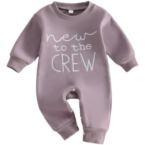 Infant Baby Girl Jumpsuit Fleece Romper Newborn Fall Winter Clothes