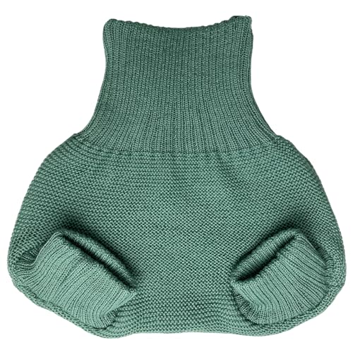 Ecoable Organic Merino Wool Diaper Cover - Overnight Knit Diaper Cover for Fitted Cloth Diaper