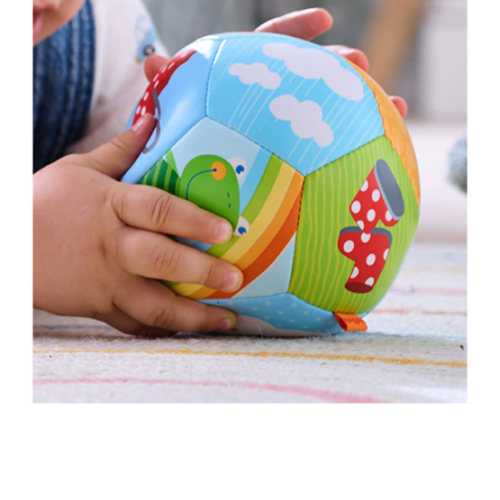 Baby Ball Rainbow World 4.5" for Babies 6 Months and Up