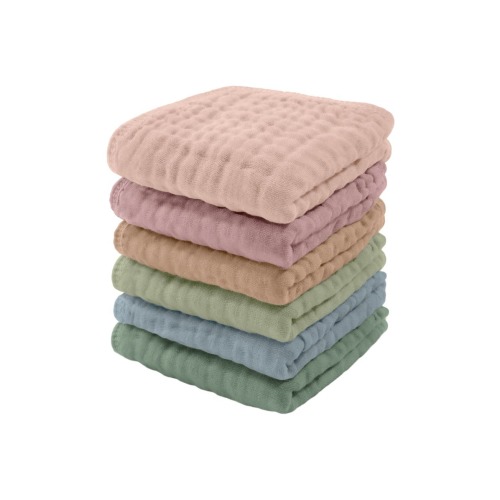 Muslin Washcloths - Pack of 6
