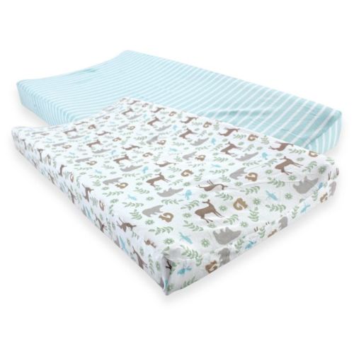 Touched by Nature® Organic Cotton Changing Pad Covers (Set of 2)