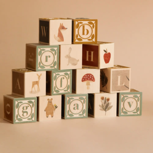 Uncle Goose Watercolor ABC Blocks– Odin Parker