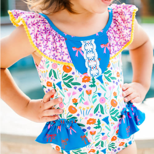 One Piece Swimsuit | Boho Blossom (Pre-Order)