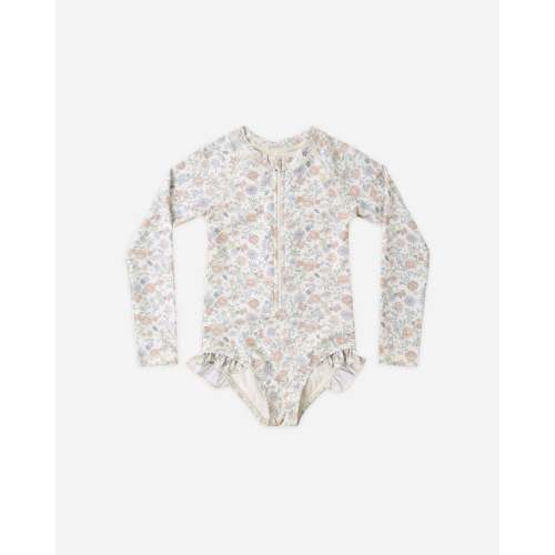 Rashguard One-Piece Swimsuit Bloom