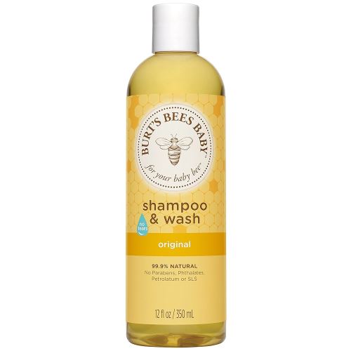 Burt's Bees Baby Shampoo & Wash, Original Tear Free Baby Soap - 12 Ounce Bottle