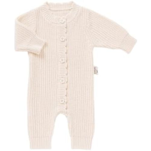 Avibae Baby Knit Romper, Cotton Sweater for Newborn Boys and Girls