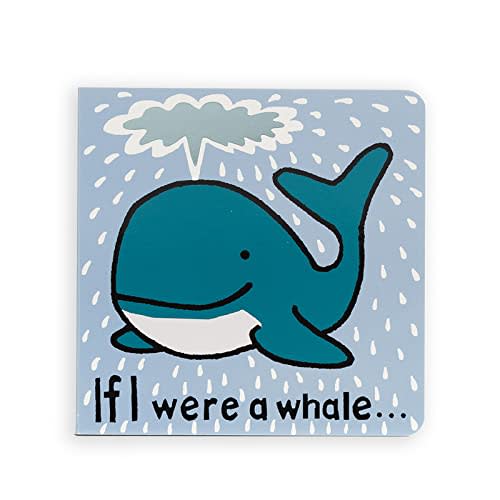 Jellycat If I were a Whale: A Touch and Feel Board Book Children's Book - Baby Gift