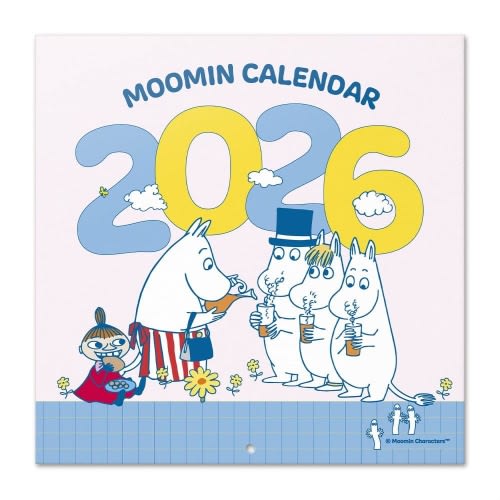 Moomin 2026 Wall Calendar