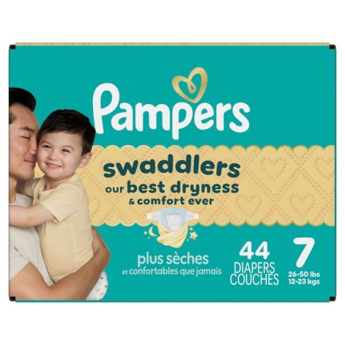Pampers Swaddlers Sensitive Disposable Diapers - Size 7 - 44ct