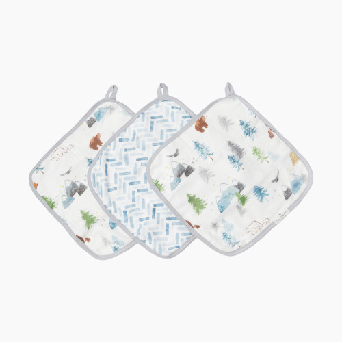 Loulou Lollipop Washcloth Set - Adventure Begins