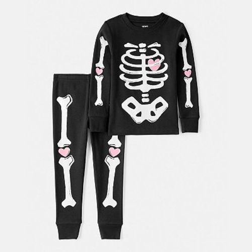 Baby & Toddler Carter's 2-pc. Glow-in-the-Dark Skeleton Pajama Top & Pajama Bottoms Set