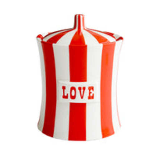 Vice Love Canister in Porcelain | Jonathan Adler