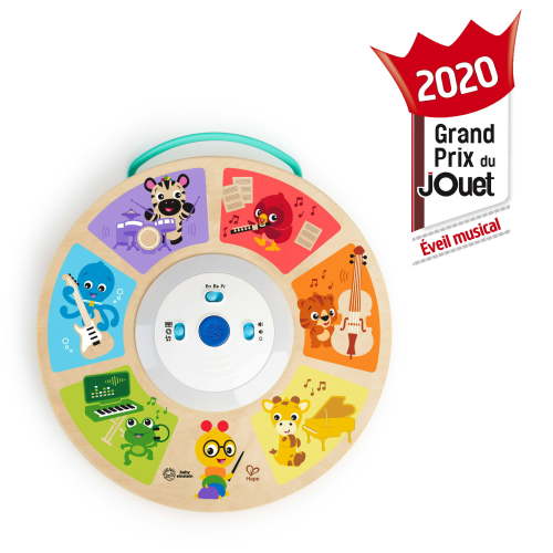 Baby Einstein Cal's Smart Sounds Symphony Magic Touch Wooden Electronic Activity Toy, Ages 6 months +