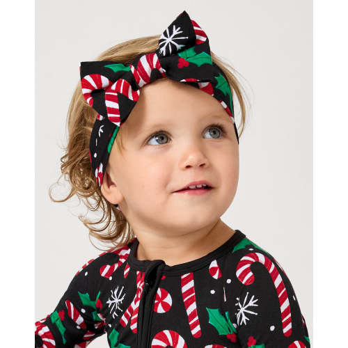 Merry Mints Luxe Bow Headband | Little Sleepies