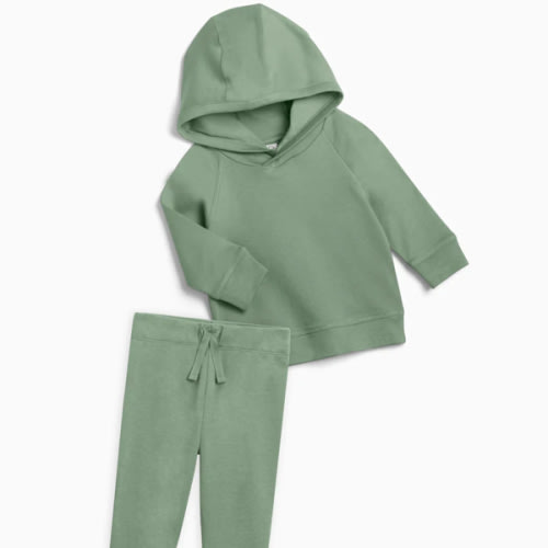 Organic Hoodie and Pant Set - 9-12M