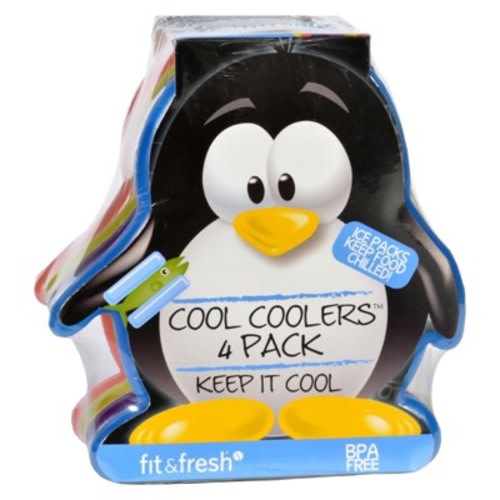Fit & Fresh Cool Coolers Ice Packs 4 Pack - 1 ct