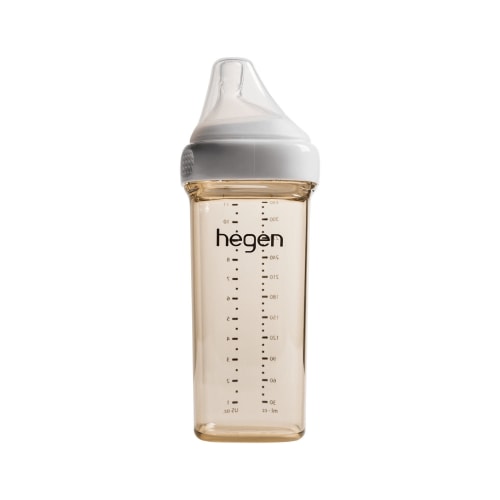 Hegen PPSU Anti-Colic Baby Bottle - 6 Months Plus - 330ml/11oz - White
