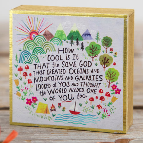 Tiny Block Keepsake - How Cool Is It