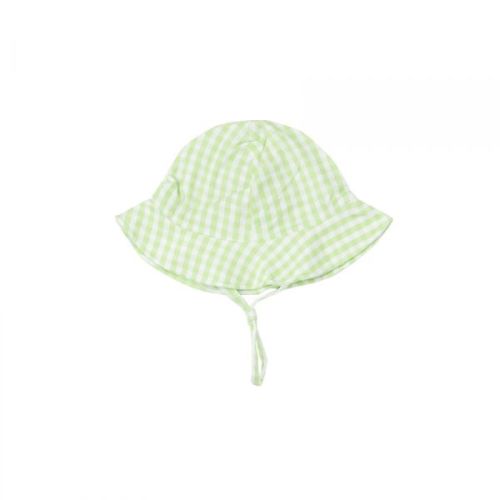 Angel Dear Mini Gingham Green Bamboo Sunhat