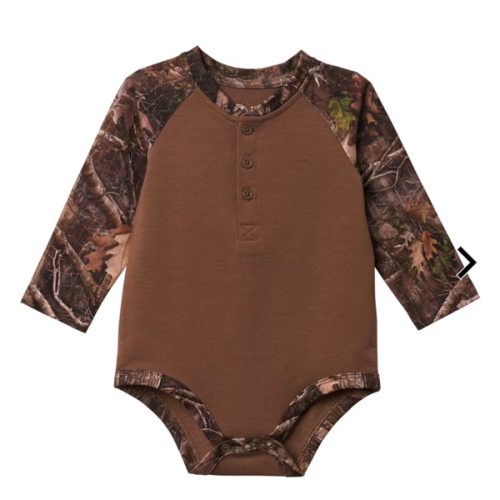 Bass Pro Shops Henley Bodysuit for Babies | Cabela's