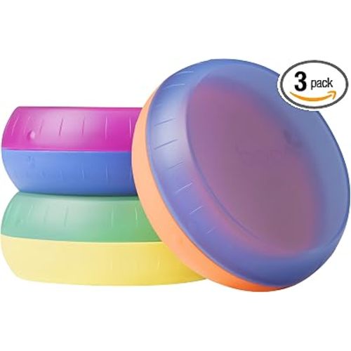 Boon Nursh Storage Buns Baby Bottle Organizer - Color Block - 3 Count