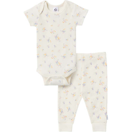 2-Piece Baby Girls Ditsy Floral Onesies® Bodysuit and Pants Set – Gerber Childrenswear