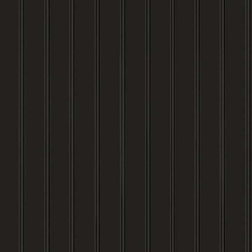 Onyx Beadboard Vinyl Peel and Stick Wallpaper Roll (Covers 28 sq. ft.)