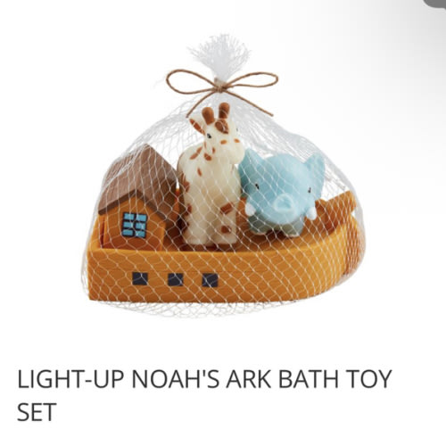 Light-Up Noah's Ark Bath Toys - Set of Three | Mud Pie