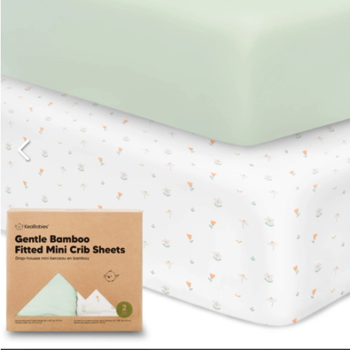 Isla Fitted Mini Crib Sheets