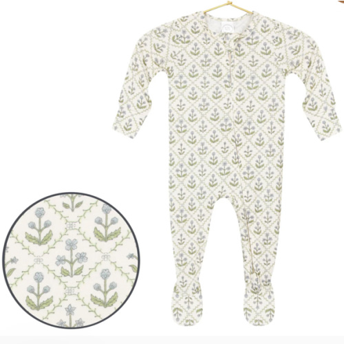 Etta Zipper Footies