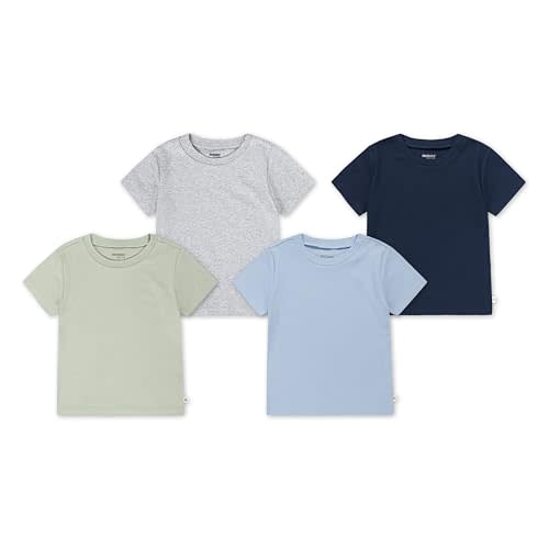 Huggies Unisex-Baby 4-Pack Basic T-Shirt